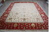 Jaipur White Hand Knotted 93 X 120  Area Rug 905-146806 Thumb 1