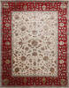 Jaipur White Hand Knotted 93 X 120  Area Rug 905-146806 Thumb 0