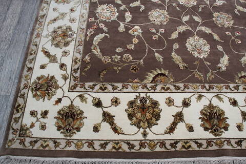 Jaipur Brown Hand Knotted 811 X 121 Area Rug 905-146807 Image 2