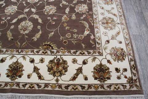 Jaipur Brown Hand Knotted 811 X 121 Area Rug 905-146807 Image 3
