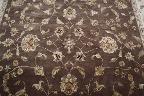 Jaipur Brown Hand Knotted 811 X 121 Area Rug 905-146807 Image 4