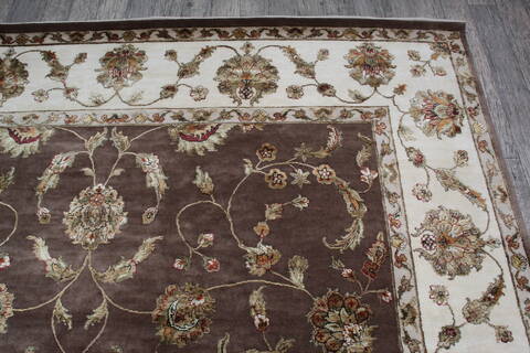Jaipur Brown Hand Knotted 811 X 121 Area Rug 905-146807 Image 6