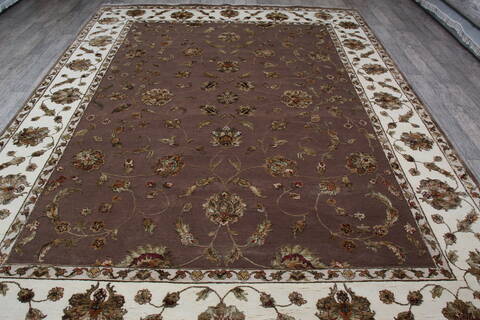 Jaipur Brown Hand Knotted 811 X 121 Area Rug 905-146807 Image 7