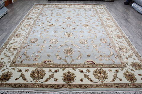 Jaipur Grey Hand Knotted 811 X 120 Area Rug 905-146808 Image 1