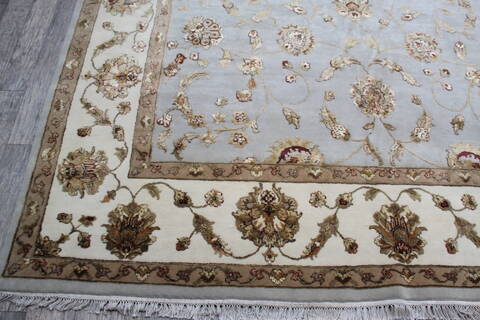 Jaipur Grey Hand Knotted 811 X 120 Area Rug 905-146808 Image 2