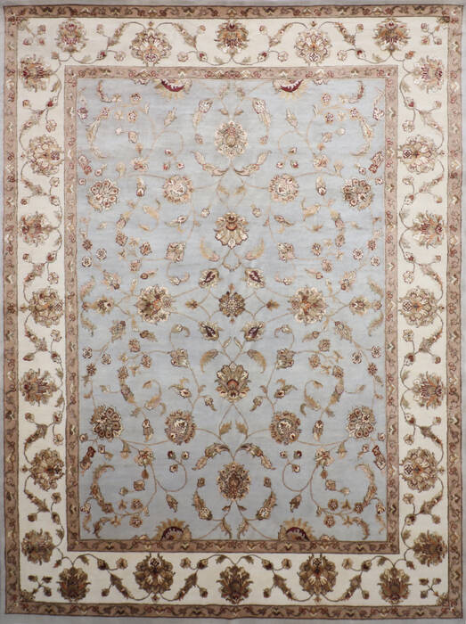 Jaipur Grey Hand Knotted 811 X 120 Area Rug 905-146808 Image 0