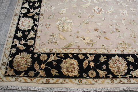 Jaipur Beige Hand Knotted 90 X 121 Area Rug 905-146810 Image 2