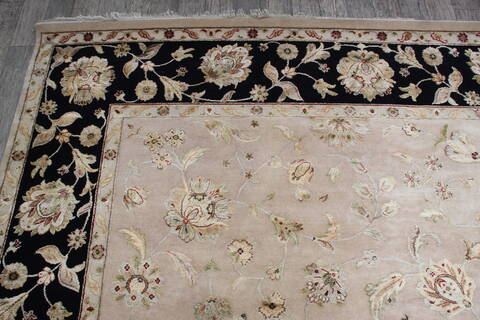 Jaipur Beige Hand Knotted 90 X 121 Area Rug 905-146810 Image 5