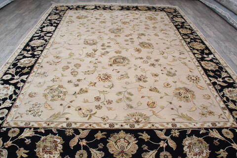 Jaipur Beige Hand Knotted 90 X 121 Area Rug 905-146810 Image 7