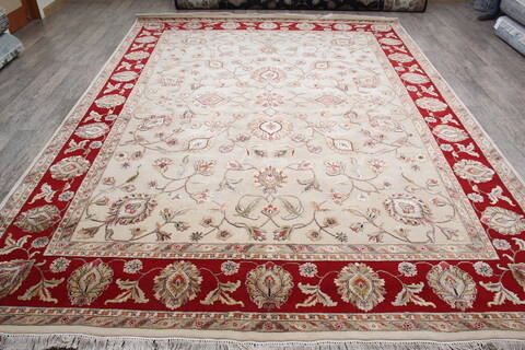 Jaipur White Hand Knotted 810 X 1111 Area Rug 905-146813 Image 1