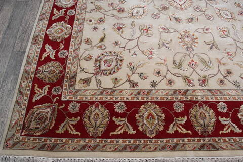 Jaipur White Hand Knotted 810 X 1111 Area Rug 905-146813 Image 2