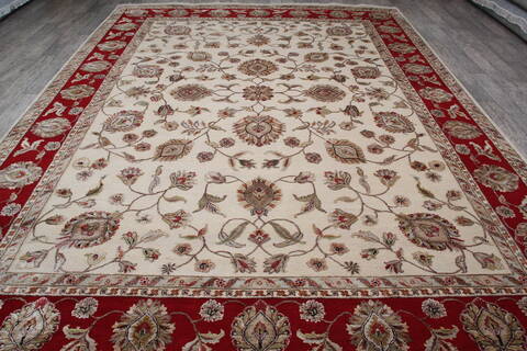 Jaipur White Hand Knotted 810 X 1111 Area Rug 905-146813 Image 7