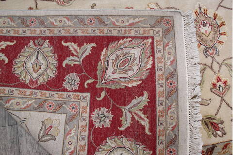 Jaipur White Hand Knotted 810 X 1111 Area Rug 905-146813 Image 8
