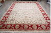 Jaipur White Hand Knotted 810 X 1111  Area Rug 905-146813 Thumb 1