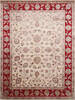 Jaipur White Hand Knotted 810 X 1111  Area Rug 905-146813 Thumb 0