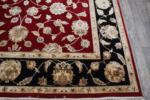 Jaipur Black Hand Knotted 90 X 121 Area Rug 905-146815 Image 3