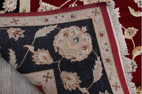 Jaipur Black Hand Knotted 90 X 121 Area Rug 905-146815 Image 8