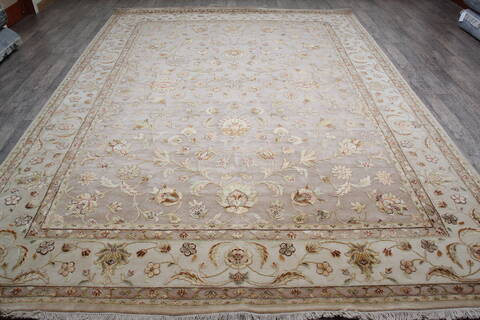 Jaipur Beige Hand Knotted 811 X 121 Area Rug 905-146816 Image 1