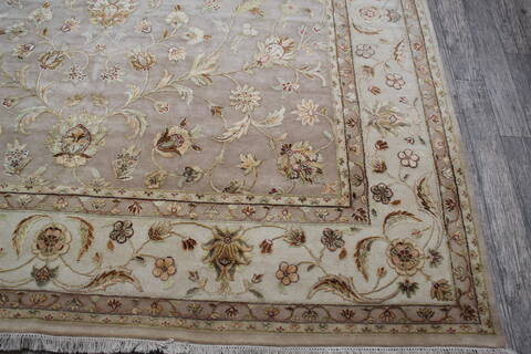 Jaipur Beige Hand Knotted 811 X 121 Area Rug 905-146816 Image 3