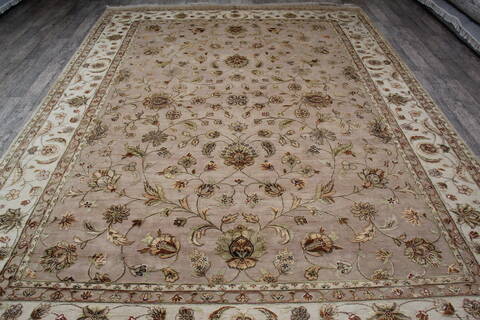 Jaipur Beige Hand Knotted 811 X 121 Area Rug 905-146816 Image 7