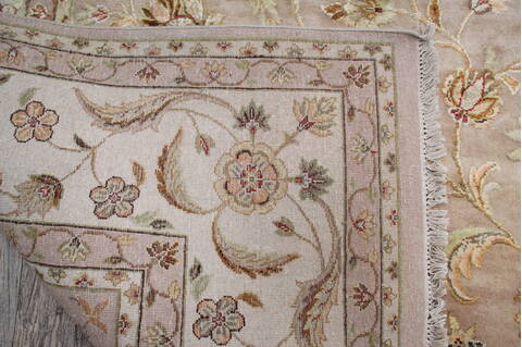 Jaipur Beige Hand Knotted 811 X 121 Area Rug 905-146816 Image 8