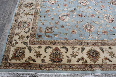 Jaipur Blue Hand Knotted 810 X 120 Area Rug 905-146817 Image 2