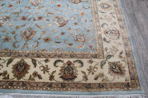 Jaipur Blue Hand Knotted 810 X 120 Area Rug 905-146817 Image 3