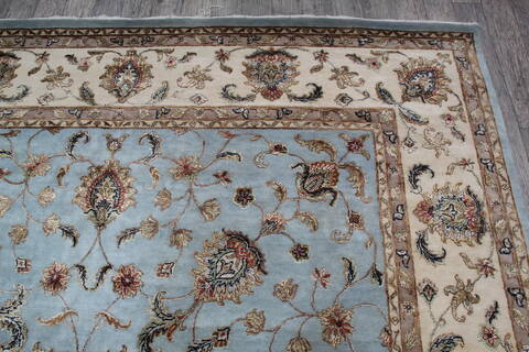 Jaipur Blue Hand Knotted 810 X 120 Area Rug 905-146817 Image 6