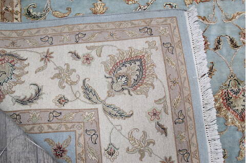 Jaipur Blue Hand Knotted 810 X 120 Area Rug 905-146817 Image 8