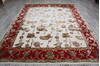 Jaipur White Hand Knotted 710 X 910 Area Rug 905-146818 Thumb 1