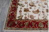 Jaipur White Hand Knotted 710 X 910 Area Rug 905-146818 Thumb 2