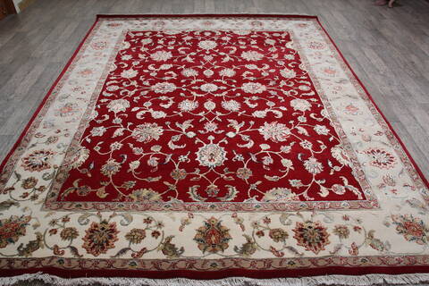Jaipur Red Hand Knotted 711 X 101 Area Rug 905-146819 Image 1