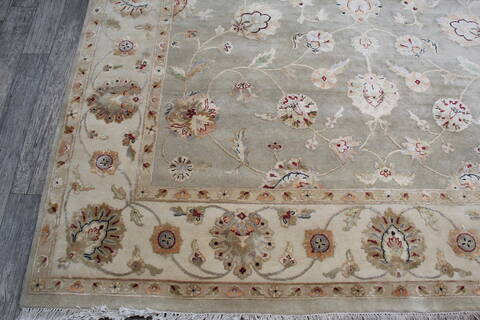 Jaipur Green Hand Knotted 710 X 910 Area Rug 905-146821 Image 2