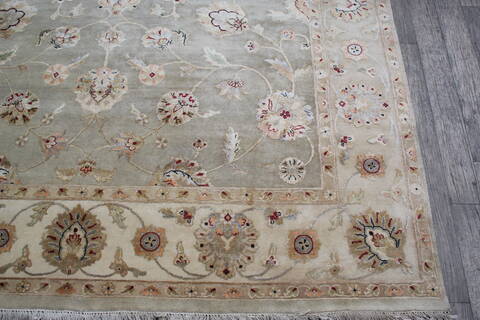 Jaipur Green Hand Knotted 710 X 910 Area Rug 905-146821 Image 3