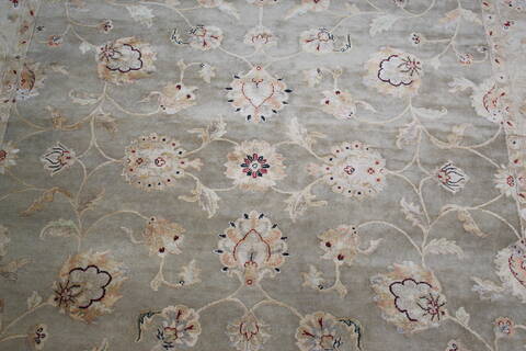 Jaipur Green Hand Knotted 710 X 910 Area Rug 905-146821 Image 4