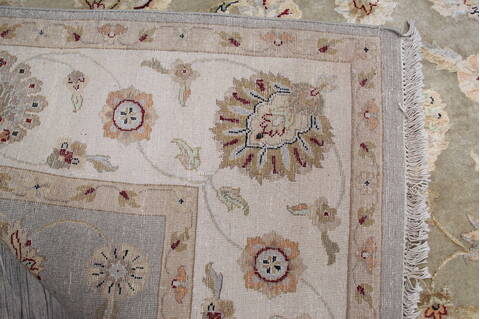 Jaipur Green Hand Knotted 710 X 910 Area Rug 905-146821 Image 8