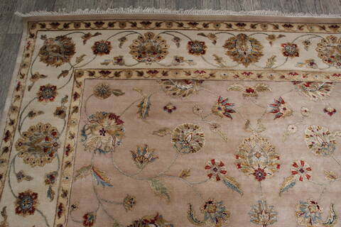 Jaipur Beige Hand Knotted 80 X 103 Area Rug 905-146822 Image 5