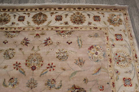 Jaipur Beige Hand Knotted 80 X 103 Area Rug 905-146822 Image 6