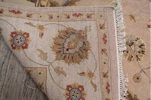 Jaipur Beige Hand Knotted 80 X 103 Area Rug 905-146822 Image 8