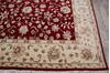 Jaipur Red Hand Knotted 83 X 100 Area Rug 905-146824 Thumb 3