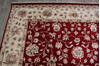 Jaipur Red Hand Knotted 83 X 100 Area Rug 905-146824 Thumb 5