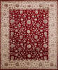 Jaipur Red Hand Knotted 83 X 100 Area Rug 905-146824 Thumb 0