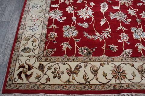 Jaipur Red Hand Knotted 80 X 910 Area Rug 905-146825 Image 2