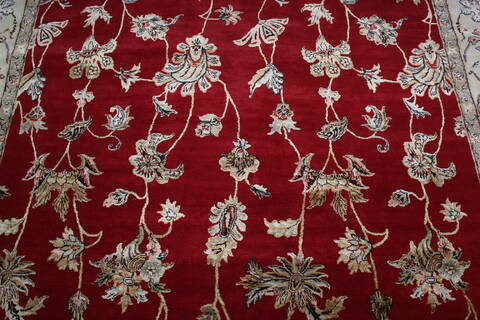 Jaipur Red Hand Knotted 80 X 910 Area Rug 905-146825 Image 4