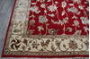 Jaipur Red Hand Knotted 80 X 910  Area Rug 905-146825 Thumb 2