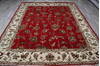Jaipur Red Hand Knotted 80 X 910 Area Rug 905-146825 Thumb 7
