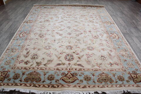 Jaipur White Hand Knotted 710 X 104 Area Rug 905-146827 Image 1