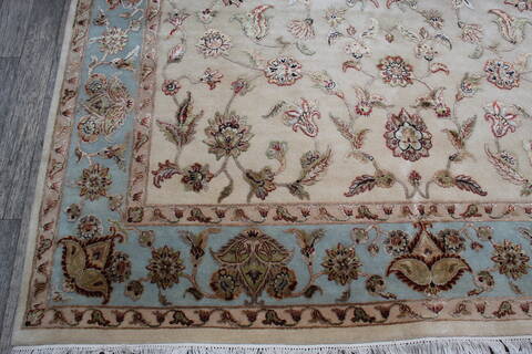 Jaipur White Hand Knotted 710 X 104 Area Rug 905-146827 Image 2