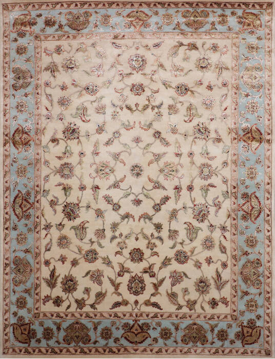 Jaipur White Hand Knotted 710 X 104 Area Rug 905-146827 Image 0