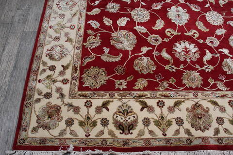 Jaipur Red Hand Knotted 80 X 911 Area Rug 905-146828 Image 2